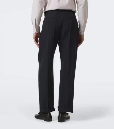 The Row Tavel pleated wool and cashmere straight pants | Thumbnail 4 The Row Tavel pleated wool and cashmere straight pants | Thumbnail 4