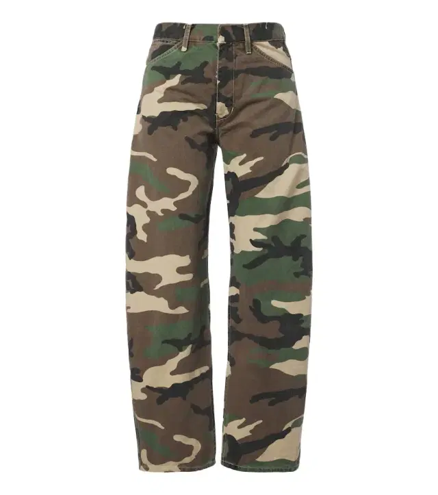 Tribeca camouflage barrel-leg jeans Tribeca camouflage barrel-leg jeans