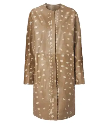 Loulou de Saison Liza printed leather coat | Thumbnail 1 Loulou de Saison Liza printed leather coat | Thumbnail 1