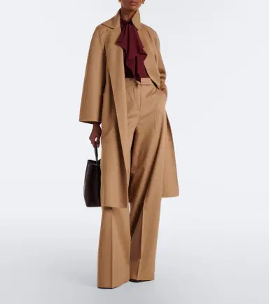 Max Mara Wool wrap coat | Thumbnail 4 Max Mara Wool wrap coat | Thumbnail 4