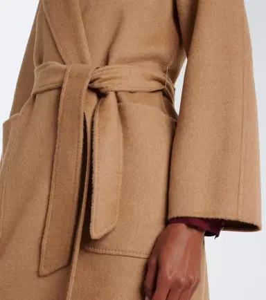 Max Mara Wool wrap coat | Thumbnail 5 Max Mara Wool wrap coat | Thumbnail 5