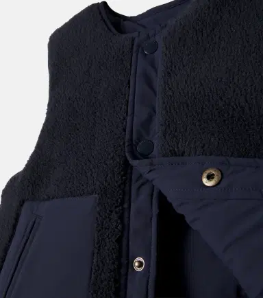 Bonpoint Reversible teddy vest | Thumbnail 3 Bonpoint Reversible teddy vest | Thumbnail 3