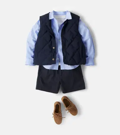 Bonpoint Reversible teddy vest | Thumbnail 5 Bonpoint Reversible teddy vest | Thumbnail 5
