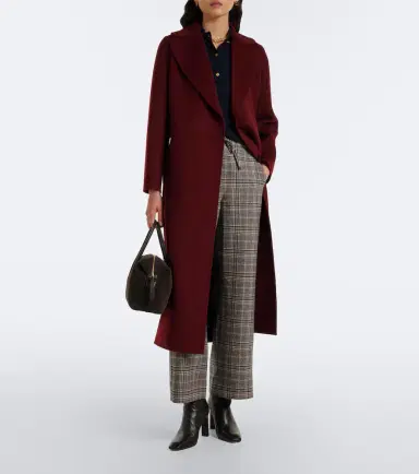 'S Max Mara Wool wrap coat | Thumbnail 6 'S Max Mara Wool wrap coat | Thumbnail 6