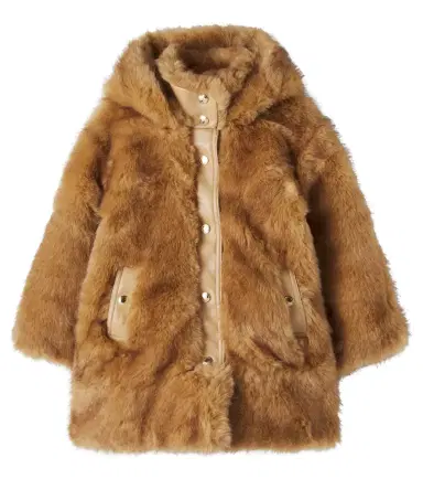 CHLOÉ KIDS Chloé Kids Hooded teddy coat | Thumbnail 1 CHLOÉ KIDS Chloé Kids Hooded teddy coat | Thumbnail 1