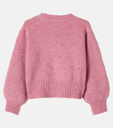 CHLOÉ KIDS Chloé Kids Embellished wool-blend sweater | Thumbnail 2 CHLOÉ KIDS Chloé Kids Embellished wool-blend sweater | Thumbnail 2