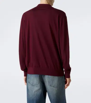 Dries Van Noten Wool polo sweater | Thumbnail 2 Dries Van Noten Wool polo sweater | Thumbnail 2
