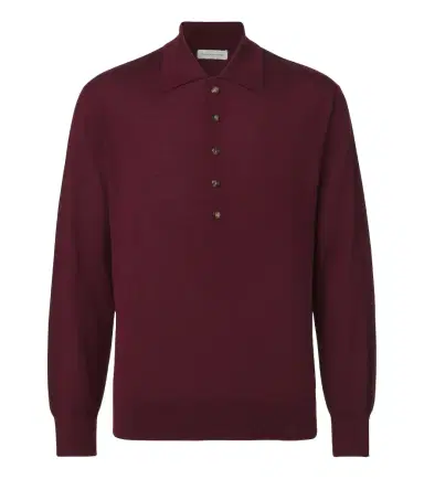 Dries Van Noten Wool polo sweater | Thumbnail 1 Dries Van Noten Wool polo sweater | Thumbnail 1