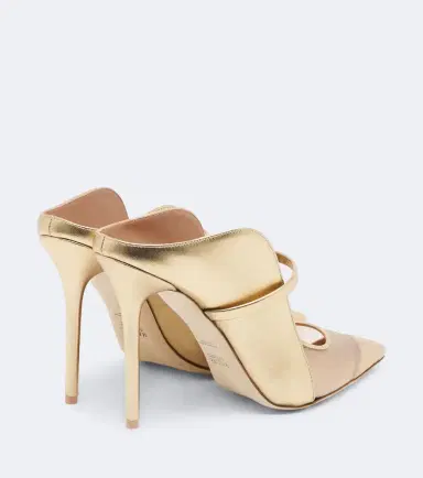 Malone Souliers Maureen leather and mesh mules | Thumbnail 4 Malone Souliers Maureen leather and mesh mules | Thumbnail 4