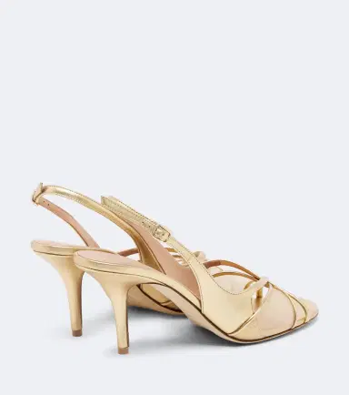 Malone Souliers Petra leather and mesh slingback sandals | Thumbnail 3 Malone Souliers Petra leather and mesh slingback sandals | Thumbnail 3