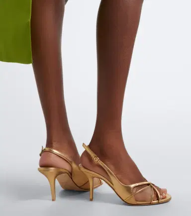 Malone Souliers Petra leather and mesh slingback sandals | Thumbnail 6 Malone Souliers Petra leather and mesh slingback sandals | Thumbnail 6