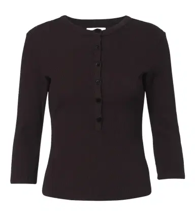 Citizens of Humanity Boy Henley jersey shirt | Thumbnail 1 Citizens of Humanity Boy Henley jersey shirt | Thumbnail 1