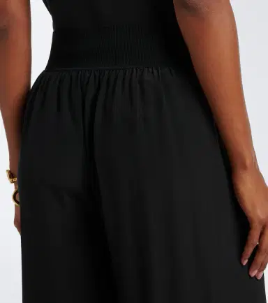 Joseph Rihani silk crêpe wide-leg pants | Thumbnail 6 Joseph Rihani silk crêpe wide-leg pants | Thumbnail 6