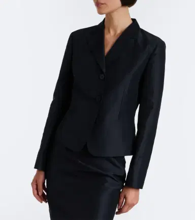 Gucci Silk faille jacket | Thumbnail 3 Gucci Silk faille jacket | Thumbnail 3