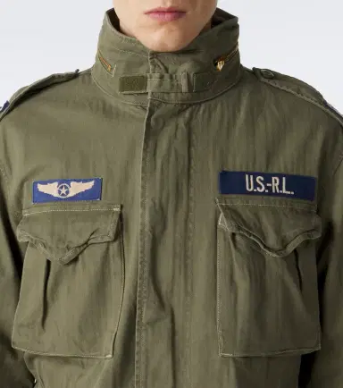 Polo Ralph Lauren Iconic patch-appliqué cotton field jacket | Thumbnail 3 Polo Ralph Lauren Iconic patch-appliqué cotton field jacket | Thumbnail 3