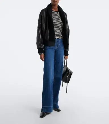 Frame Slice wide-leg jeans | Thumbnail 5 Frame Slice wide-leg jeans | Thumbnail 5