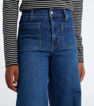 Frame Slice wide-leg jeans | Thumbnail 7 Frame Slice wide-leg jeans | Thumbnail 7