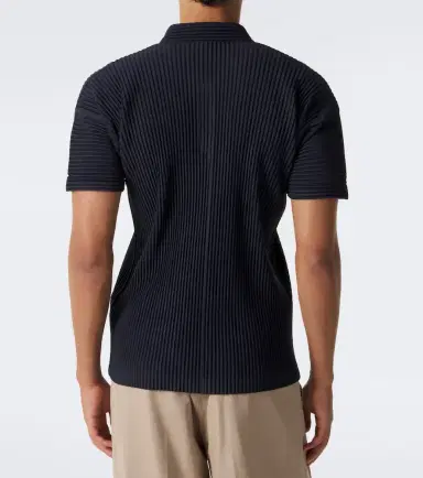 Homme Plisse Issey Miyake Homme Plissé Issey Miyake Basics pleated polo shirt | Thumbnail 5 Homme Plisse Issey Miyake Homme Plissé Issey Miyake Basics pleated polo shirt | Thumbnail 5