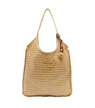 Miu Miu Ivy crochet raffia tote bag | Thumbnail 1 Miu Miu Ivy crochet raffia tote bag | Thumbnail 1