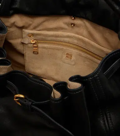 Miu Miu Rendez‑vous leather top-handle bag | Thumbnail 3 Miu Miu Rendez‑vous leather top-handle bag | Thumbnail 3
