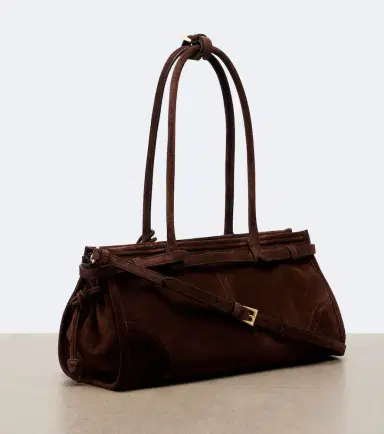 Prada Bonnie Medium suede shoulder bag | Thumbnail 3 Prada Bonnie Medium suede shoulder bag | Thumbnail 3