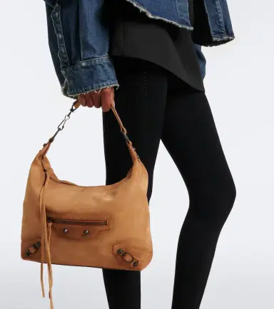 Balenciaga Le City Small suede shoulder bag | Thumbnail 7 Balenciaga Le City Small suede shoulder bag | Thumbnail 7