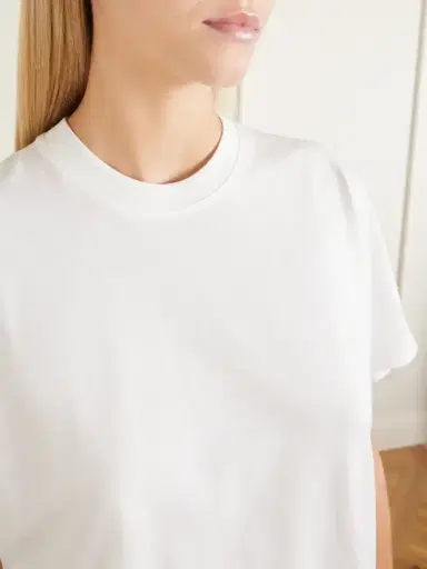 Loulou de Saison Telanto Supima Cotton-jersey T-shirt | Thumbnail 5 Loulou de Saison Telanto Supima Cotton-jersey T-shirt | Thumbnail 5