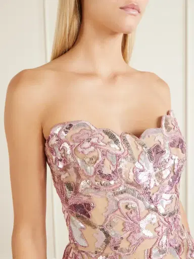 Elie Saab Sequin-embellished Tulle Gown | Thumbnail 4 Elie Saab Sequin-embellished Tulle Gown | Thumbnail 4
