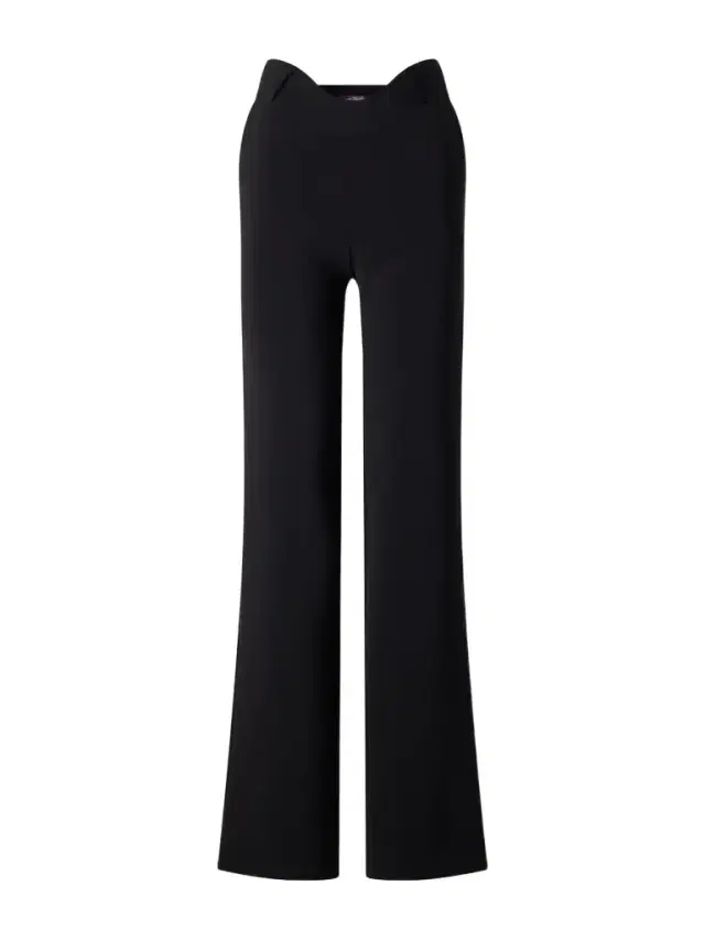 Wavy Crepe Mid-rise Wide-leg Pants Wavy Crepe Mid-rise Wide-leg Pants