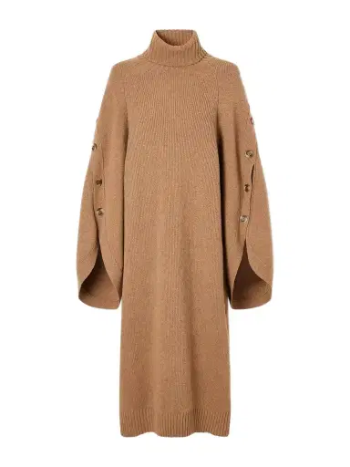 Zimmermann Valiant Buttoned Merino Wool Midi Dress | Thumbnail 1 Zimmermann Valiant Buttoned Merino Wool Midi Dress | Thumbnail 1