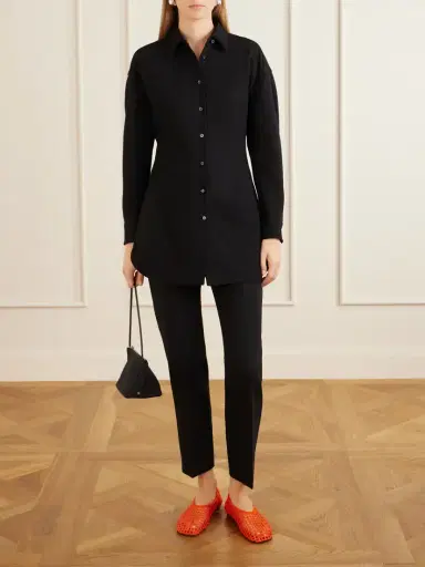 Max Mara Mxmacino Wool-blend Mid-rise Slim-leg Pants | Thumbnail 2 Max Mara Mxmacino Wool-blend Mid-rise Slim-leg Pants | Thumbnail 2