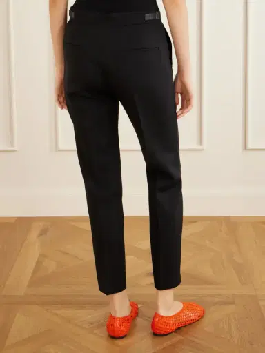 Max Mara Mxmacino Wool-blend Mid-rise Slim-leg Pants | Thumbnail 4 Max Mara Mxmacino Wool-blend Mid-rise Slim-leg Pants | Thumbnail 4