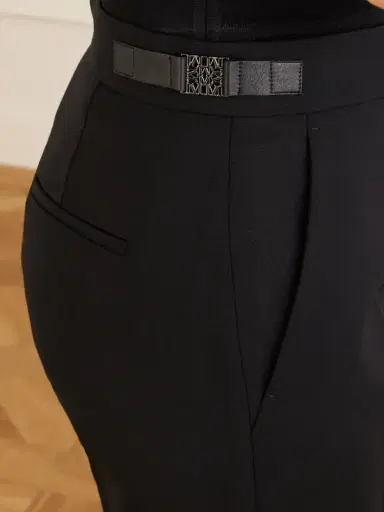 Max Mara Mxmacino Wool-blend Mid-rise Slim-leg Pants | Thumbnail 5 Max Mara Mxmacino Wool-blend Mid-rise Slim-leg Pants | Thumbnail 5