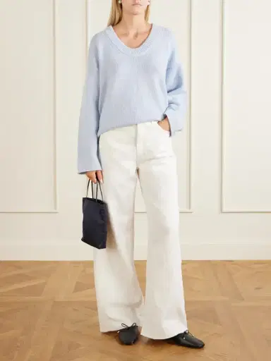 Loulou de Saison Derry Cashmere Sweater | Thumbnail 2 Loulou de Saison Derry Cashmere Sweater | Thumbnail 2