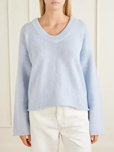 Loulou de Saison Derry Cashmere Sweater | Thumbnail 3 Loulou de Saison Derry Cashmere Sweater | Thumbnail 3