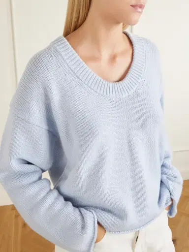 Loulou de Saison Derry Cashmere Sweater | Thumbnail 5 Loulou de Saison Derry Cashmere Sweater | Thumbnail 5