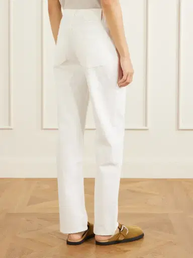 Loulou de Saison Jude Organic Mid-rise Straight-leg Jeans | Thumbnail 4 Loulou de Saison Jude Organic Mid-rise Straight-leg Jeans | Thumbnail 4