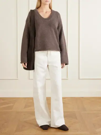 Loulou de Saison Derry Cashmere Sweater | Thumbnail 2 Loulou de Saison Derry Cashmere Sweater | Thumbnail 2