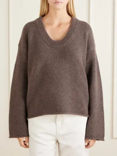 Loulou de Saison Derry Cashmere Sweater | Thumbnail 3 Loulou de Saison Derry Cashmere Sweater | Thumbnail 3