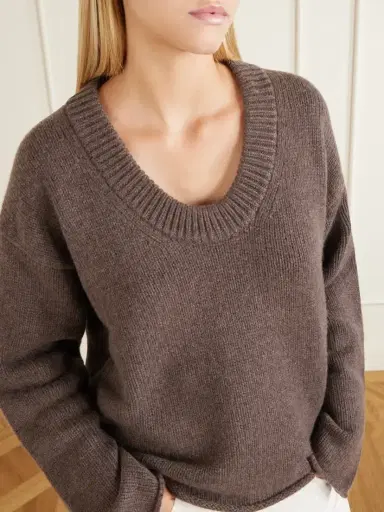 Loulou de Saison Derry Cashmere Sweater | Thumbnail 5 Loulou de Saison Derry Cashmere Sweater | Thumbnail 5