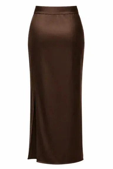 LaQuan Smith Maxi Skirt with Slit | Thumbnail 2 LaQuan Smith Maxi Skirt with Slit | Thumbnail 2
