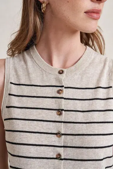 La Ligne Lee Striped Vest | Thumbnail 4 La Ligne Lee Striped Vest | Thumbnail 4