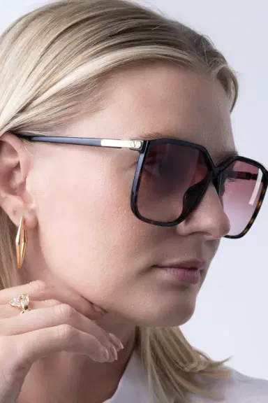 VALENTINO ACCESSORIES Vilouette Geometric Sunglasses | Thumbnail 2 VALENTINO ACCESSORIES Vilouette Geometric Sunglasses | Thumbnail 2