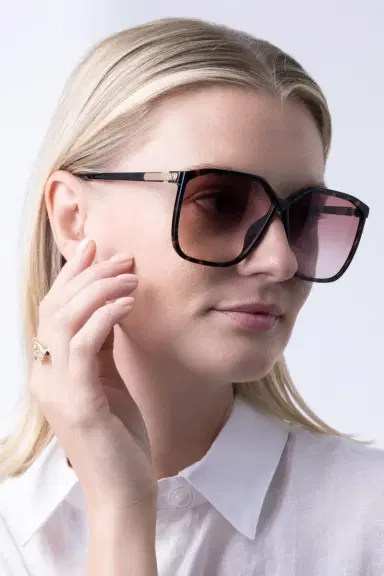 VALENTINO ACCESSORIES Vilouette Geometric Sunglasses | Thumbnail 4 VALENTINO ACCESSORIES Vilouette Geometric Sunglasses | Thumbnail 4