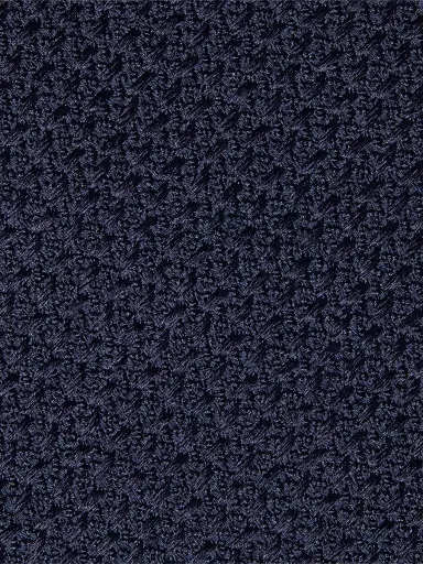 Zegna Men's Silk Tie - Navy Blue | Thumbnail 3 Zegna Men's Silk Tie - Navy Blue | Thumbnail 3