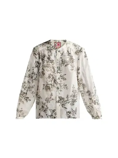 Johnny Was Women's Petunia Printed Blouse - Sunlight Garden | Thumbnail 1 Johnny Was Women's Petunia Printed Blouse - Sunlight Garden | Thumbnail 1