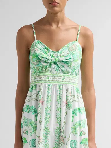 Lilly Pulitzer Women's Janae Cotton Maxi Dress - Resort White | Thumbnail 5 Lilly Pulitzer Women's Janae Cotton Maxi Dress - Resort White | Thumbnail 5