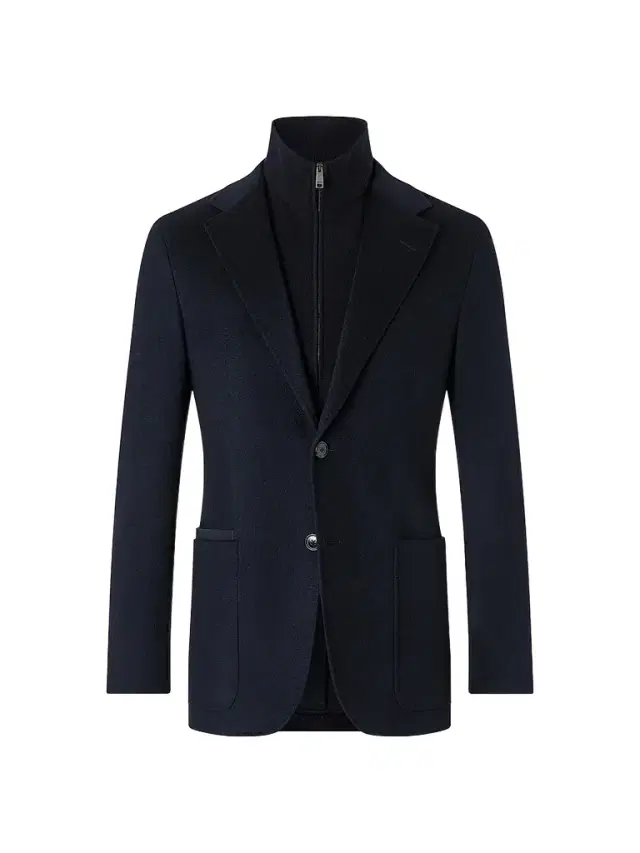 Men's Oasi Cashmere Jacket - Navy Blue - Size 50 Men's Oasi Cashmere Jacket - Navy Blue - Size 50