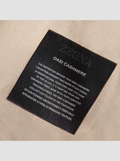 ZEGNA Men's Oasi Cashmere Overshirt - Yellow | Thumbnail 5 ZEGNA Men's Oasi Cashmere Overshirt - Yellow | Thumbnail 5