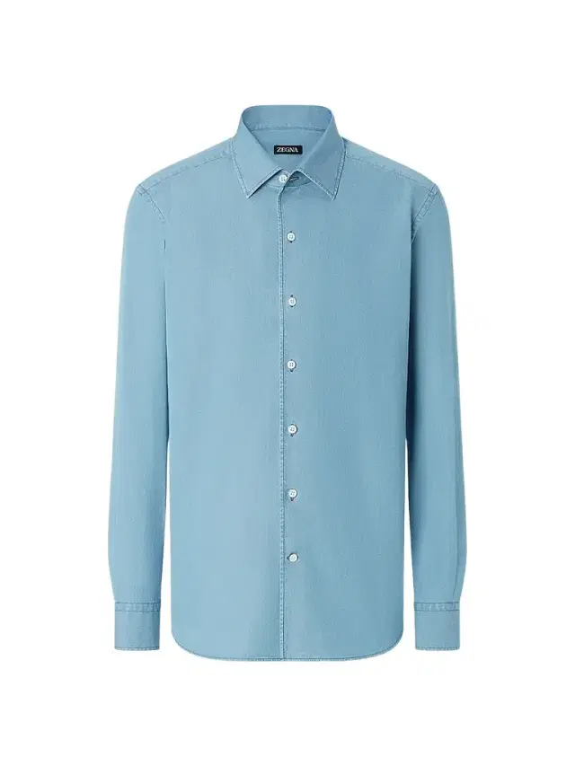 Men's Cotton Denim Shirt - Light Blue Men's Cotton Denim Shirt - Light Blue